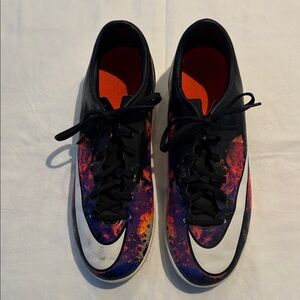 Nike Mercurial CR7 Black and Multicolor Sneakers